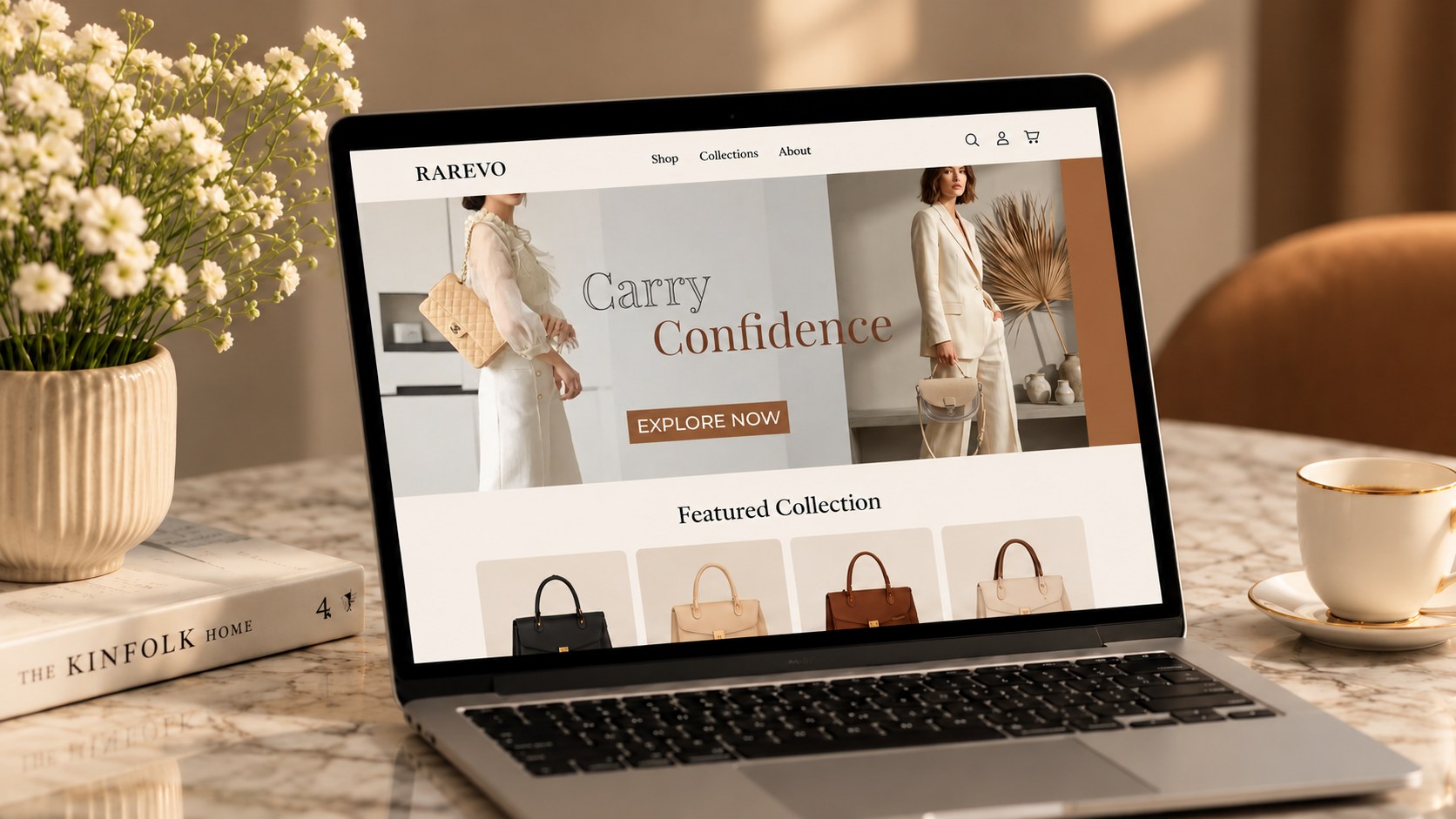 Rarevo e-commerce project